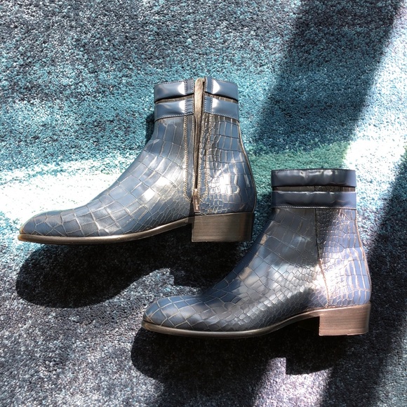 Jimmy Choo brand new Rare Croc Leather Boots! - Picture 4 of 6